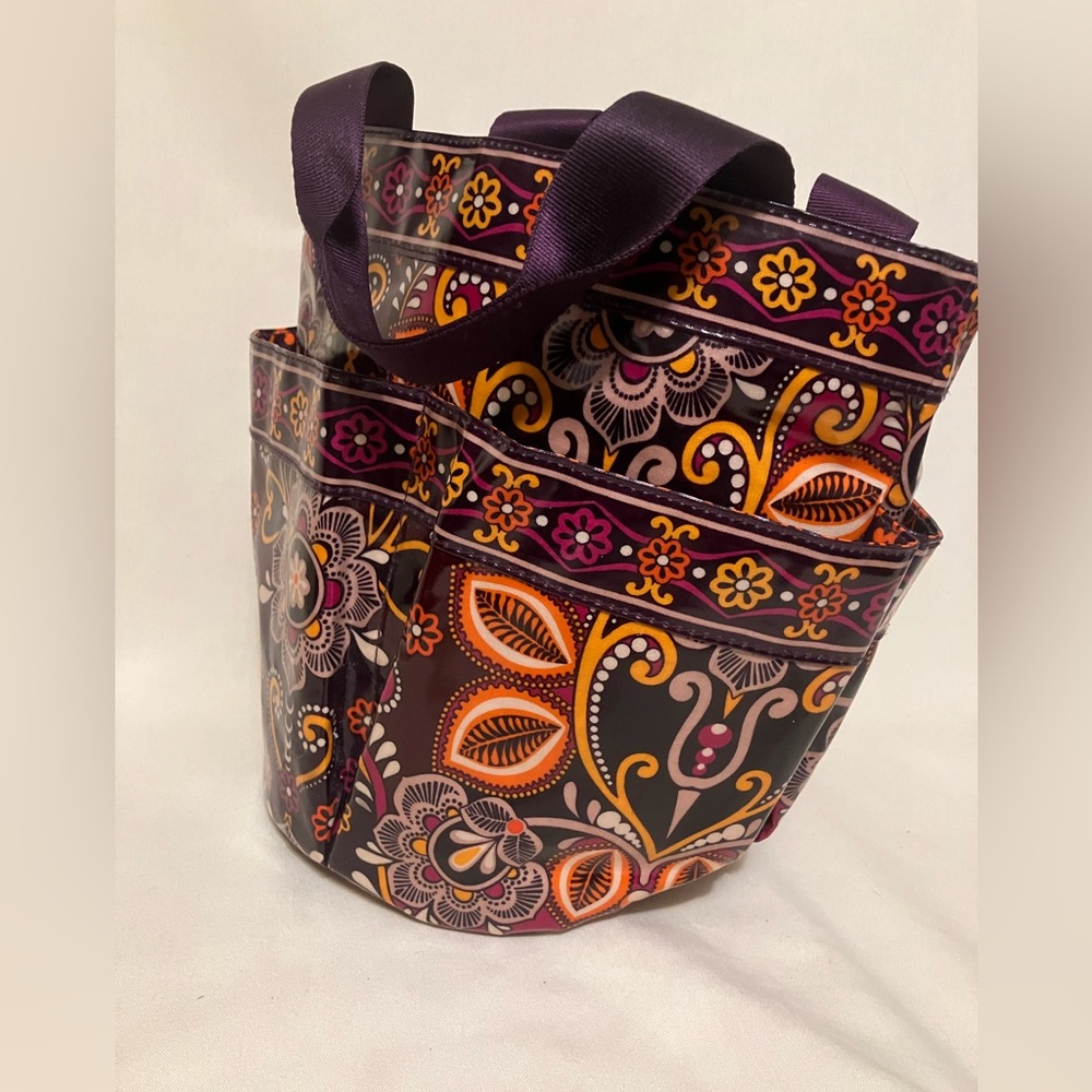 Vera Bradley Safari Sunset Shower Caddy Retired Rare